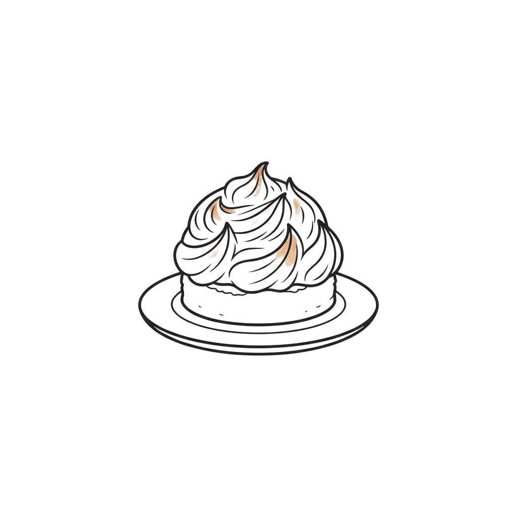 A beautifully lit chocolate mousse dessert on a black plate with a glossy finish.