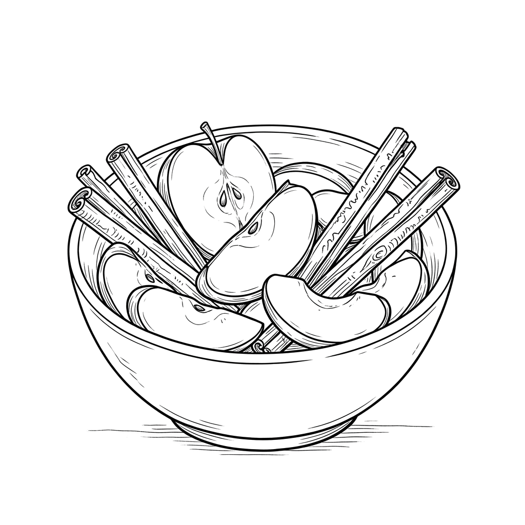 Faint glowing abstract shapes and lines on a dark background