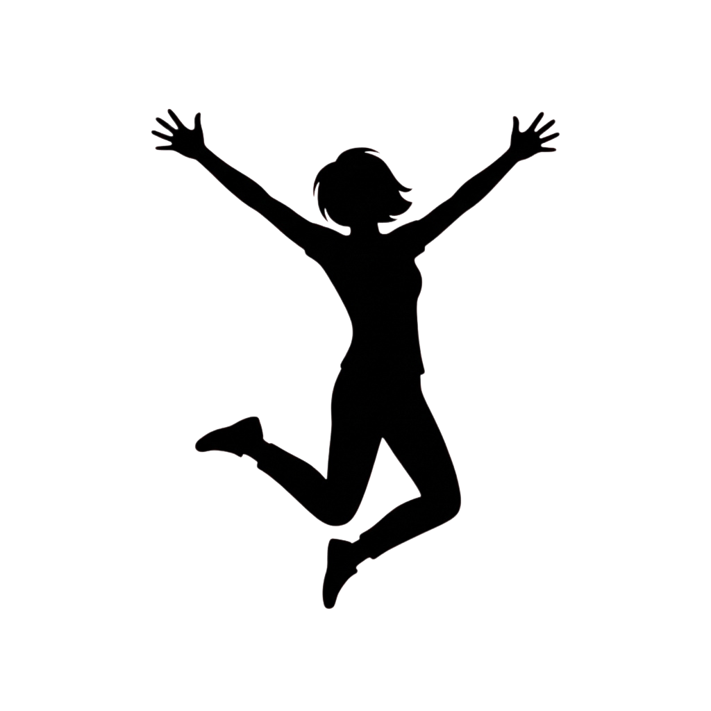 Solid black background with minimal visual elements
