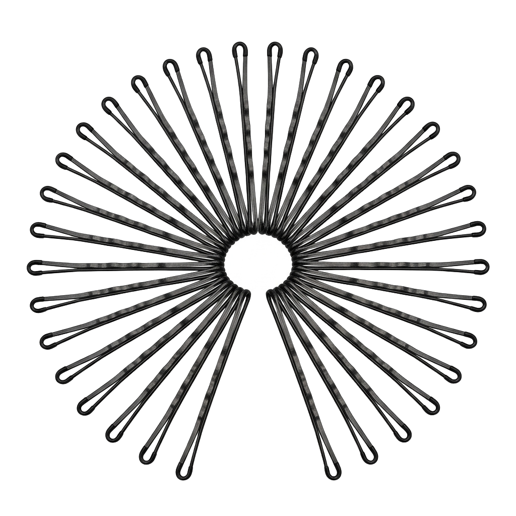 A symmetrical radial pattern with evenly spaced curved lines extending outward from a central white circle.